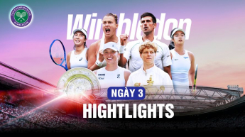 Wimbledon 2026 Highlights Ngày 3