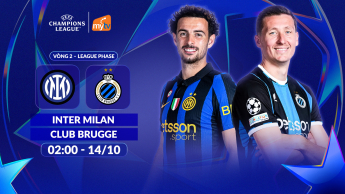 Inter Milan vs Club Brugge League Phase Vòng 2 UEFA Champions League 2026/27