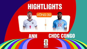 Anh vs CHDC Congo Vòng 32 đội FIFA World Cup 2026