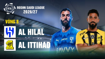 Al Hilal vs Al Ittihad Vòng 8 Roshn Saudi League 2026/27