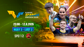 Giải bóng WTT Europe Smash 2026  Ngày 3_lượt 2