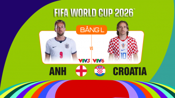 Anh vs Croatia Bảng L FIFA World Cup 2026