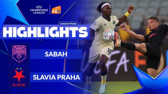Sabah vs Slavia Praha League Phase Vòng 2 UEFA Champions League 2026/27