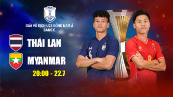 U23 Thái Lan – U23 Myanmar - Giải Bóng đá U23 vô địch Đông Nam Á