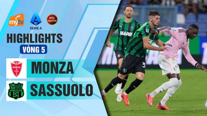 Monza vs Sassuolo Vòng 5 Serie A 2026/2027