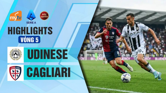 Udinese vs Cagliari Vòng 5 Serie A 2026/2027