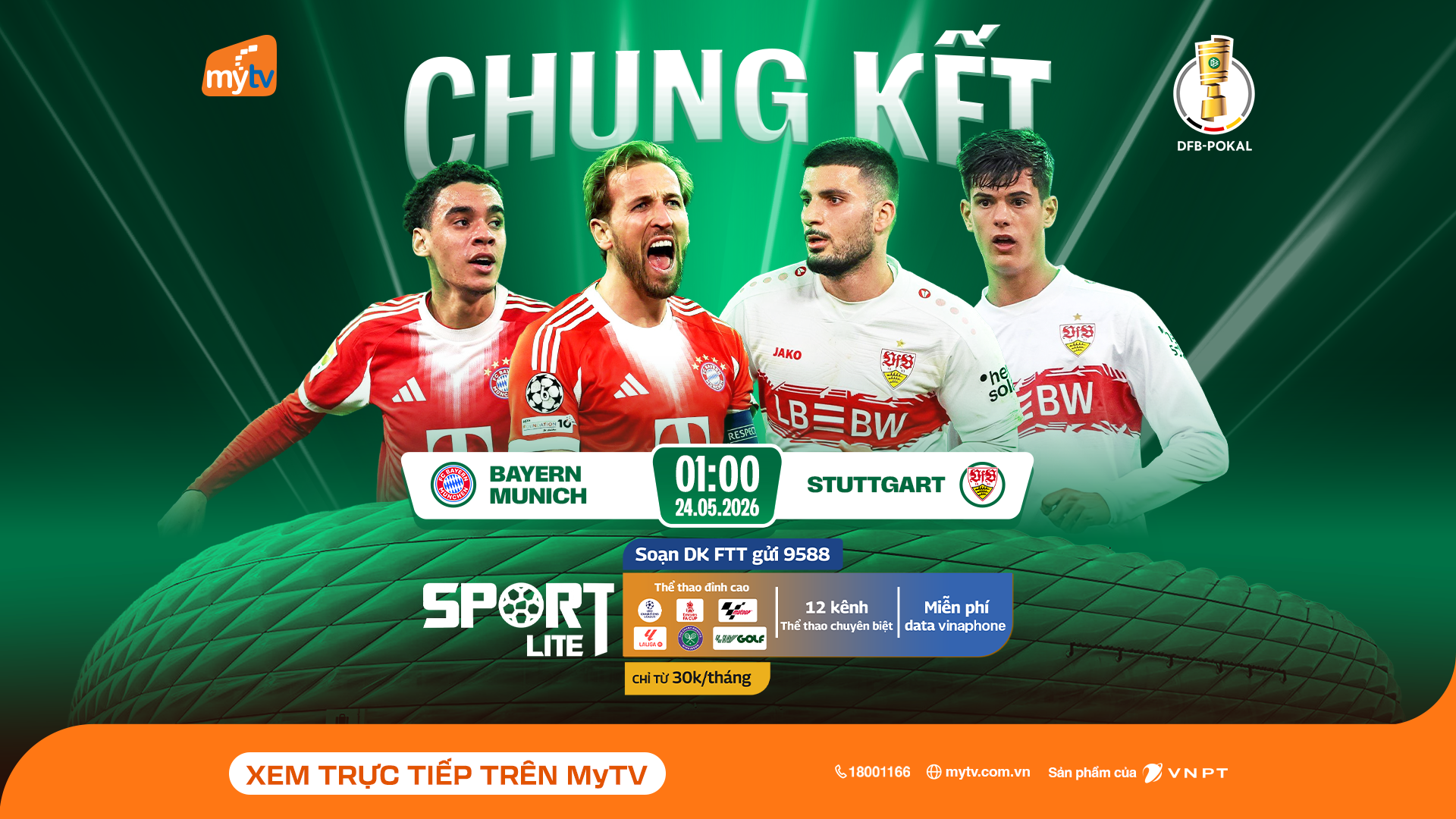 Nhận Định Chung Kết Cúp Quốc Gia Đức: Bayern Munich - Stuttgart, Siêu Hùng Thục Đấu Vì Ngôi Vương