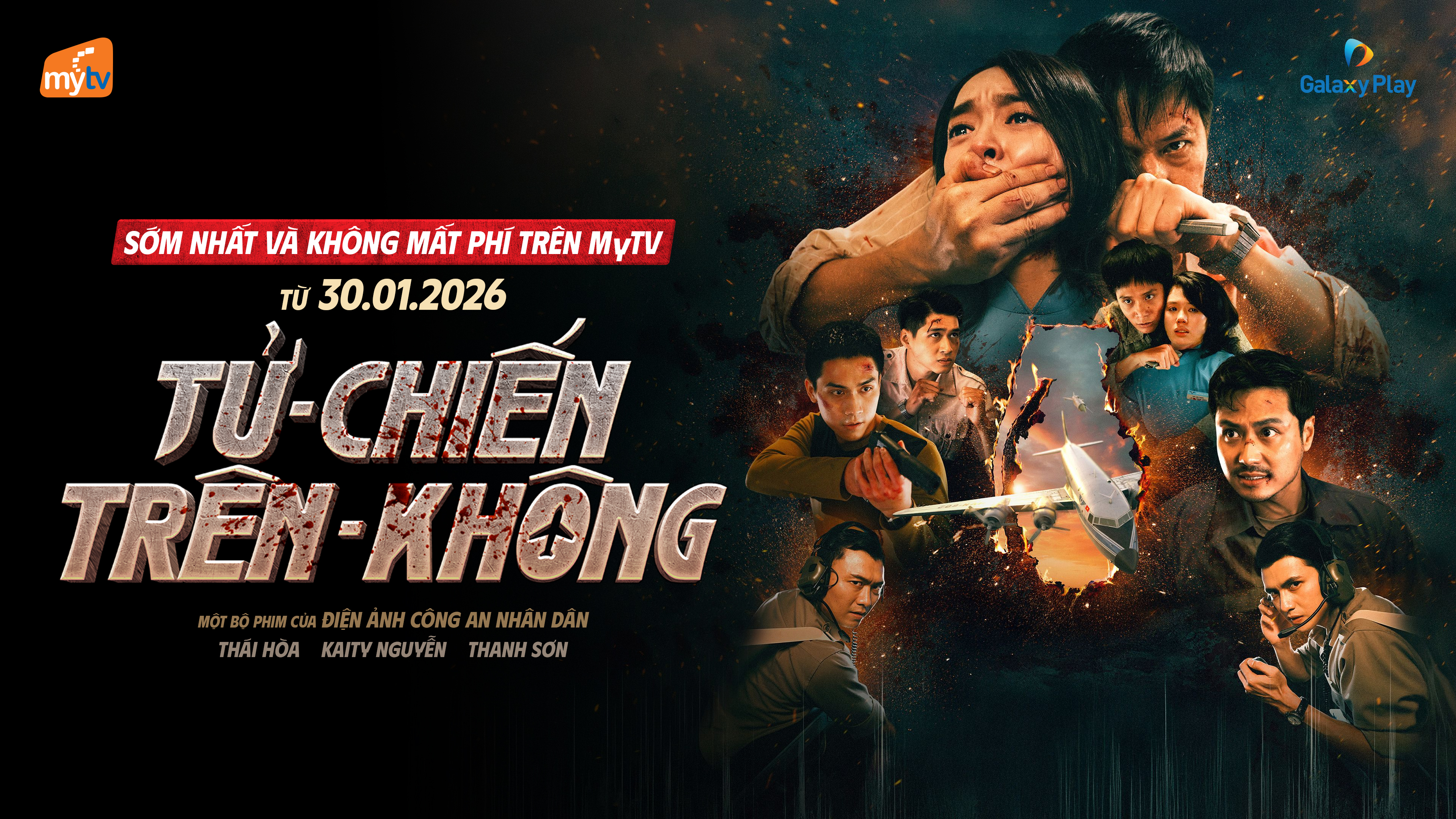 Tử Chiến Trên Không – Siêu phẩm hành động Việt phát SỚM NHẤT & KHÔNG MẤT PHÍ trên MyTV từ 30/1/2026